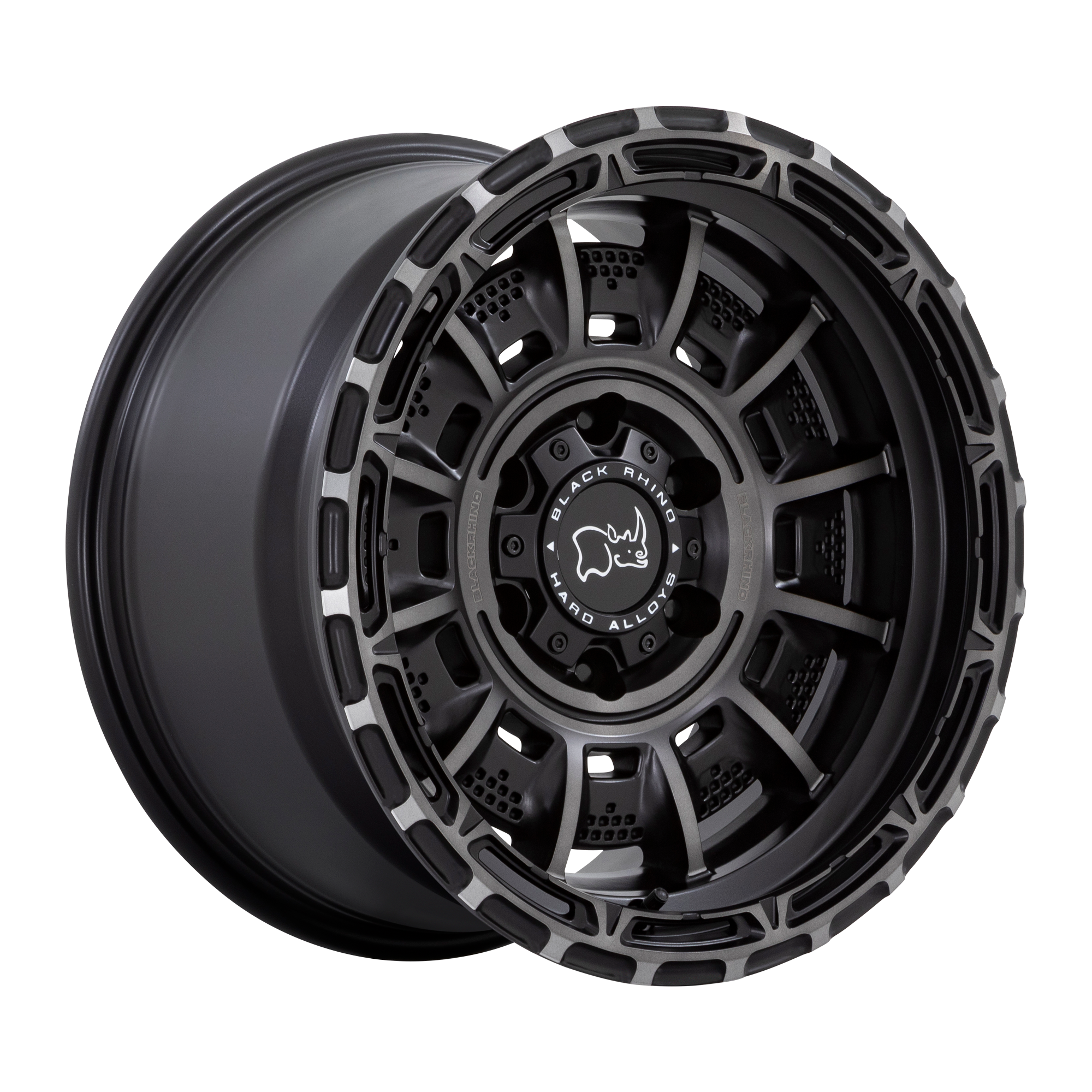 Black Rhino Hard Alloys LEGION 17x9 Matte Black Gray Tint 6x135 0mm