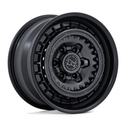 Black Rhino Hard Alloys BR601 BASTION 17x8.5 Gun Black W/ Matte Black Lip 6x135 0mm
