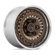 Black Rhino Hard Alloys BR601 BASTION 17x8.5 Gloss Bronze Milled W/ Polishe 6x135 0mm