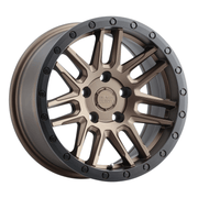 Black Rhino Hard Alloys ARCHES 19x8 Bronze W/ Black Ring 5x114.3 30mm