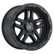 Black Rhino Hard Alloys BARSTOW 18x9.5 Dearborn Blue W/ Black Ring 6x135 12mm