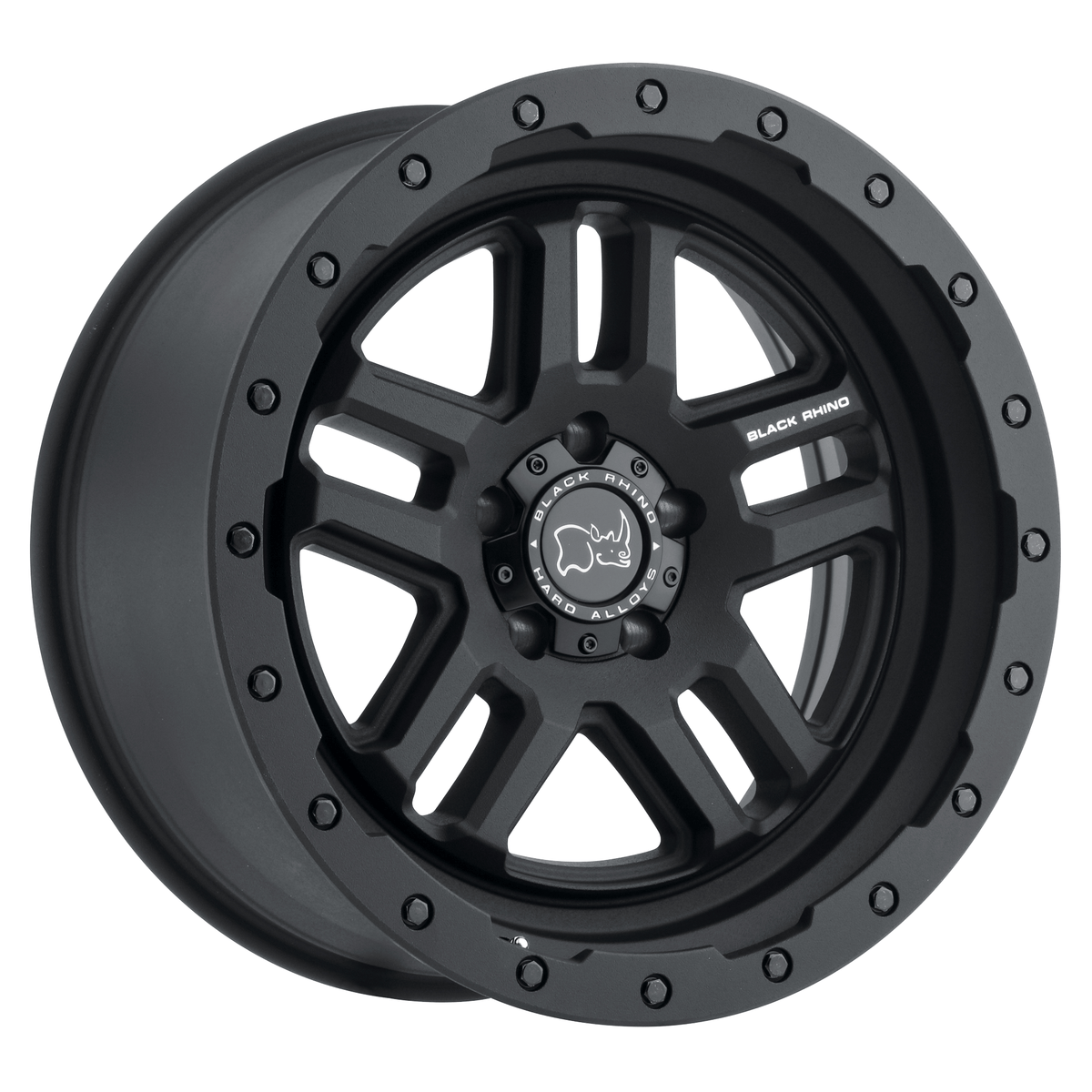 Black Rhino Hard Alloys BARSTOW 18x9.5 Dearborn Blue W/ Black Ring 6x135 12mm