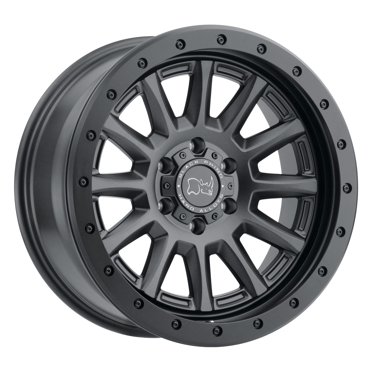 Black Rhino Hard Alloys DUGGER 17x8.5 Gun Black 6x135 10mm