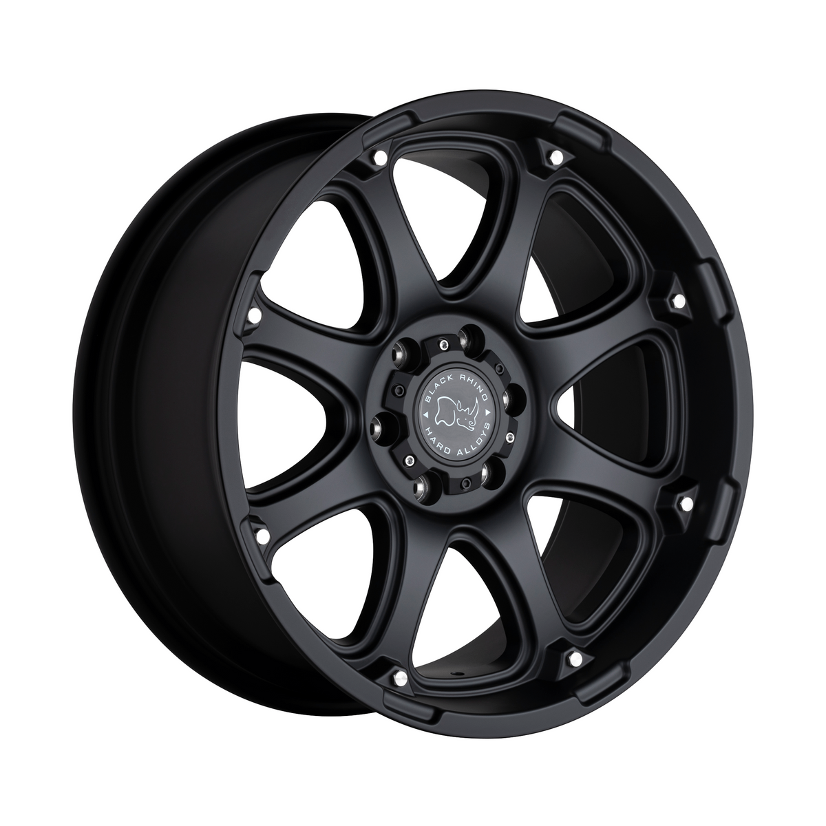 Black Rhino Hard Alloys GLAMIS 18x9 Matte Black 6x135 12mm