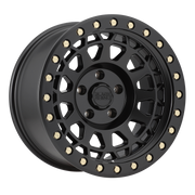 Black Rhino Hard Alloys PRIMM 18x9.5 Matte Black W/ Brass Bolts 6x135 12mm