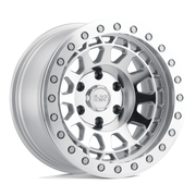 Black Rhino Hard Alloys PRIMM 17x9 Silver W/ Mir Face & Lip Edge 6x135 0mm