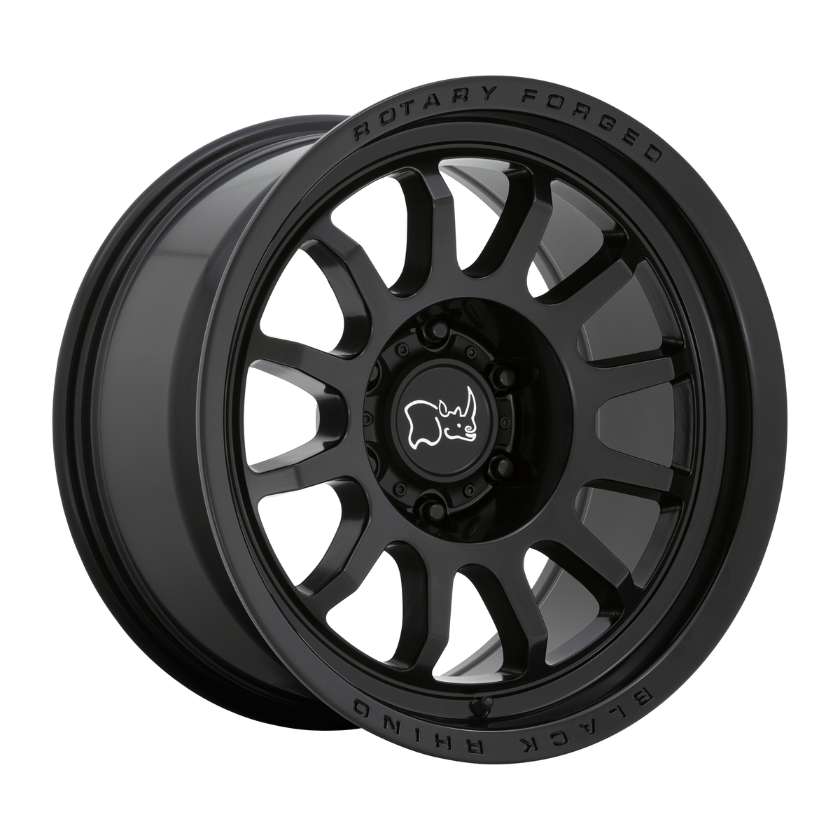 Black Rhino Hard Alloys RAPID 18x9 Matte Black 6x135 12mm