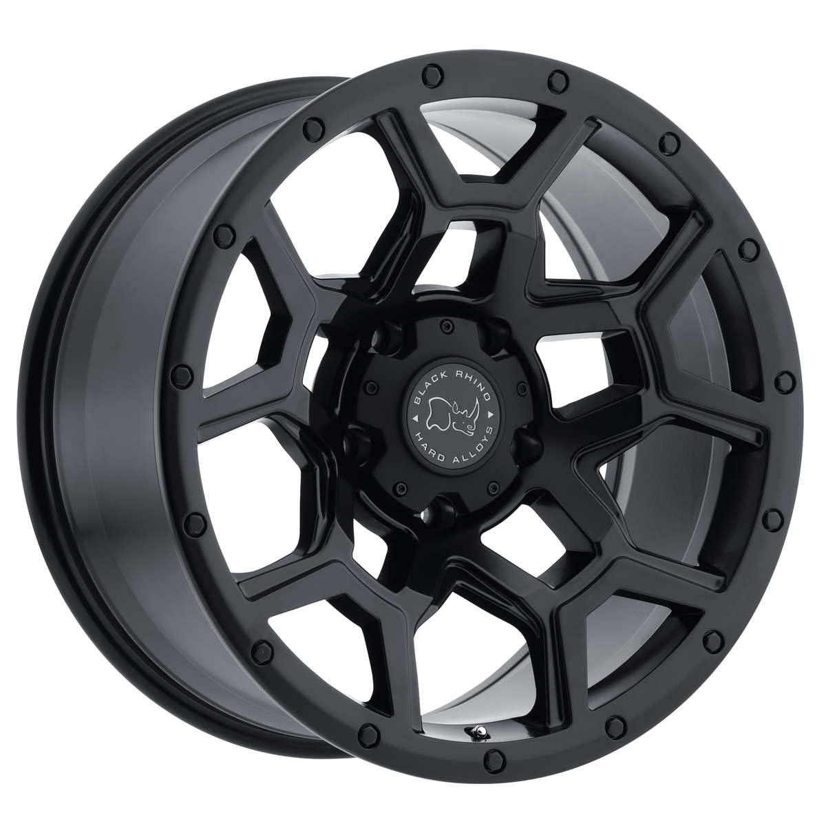 Black Rhino Hard Alloys OVERLAND 18x9.5 Matte Black 6x135 6mm