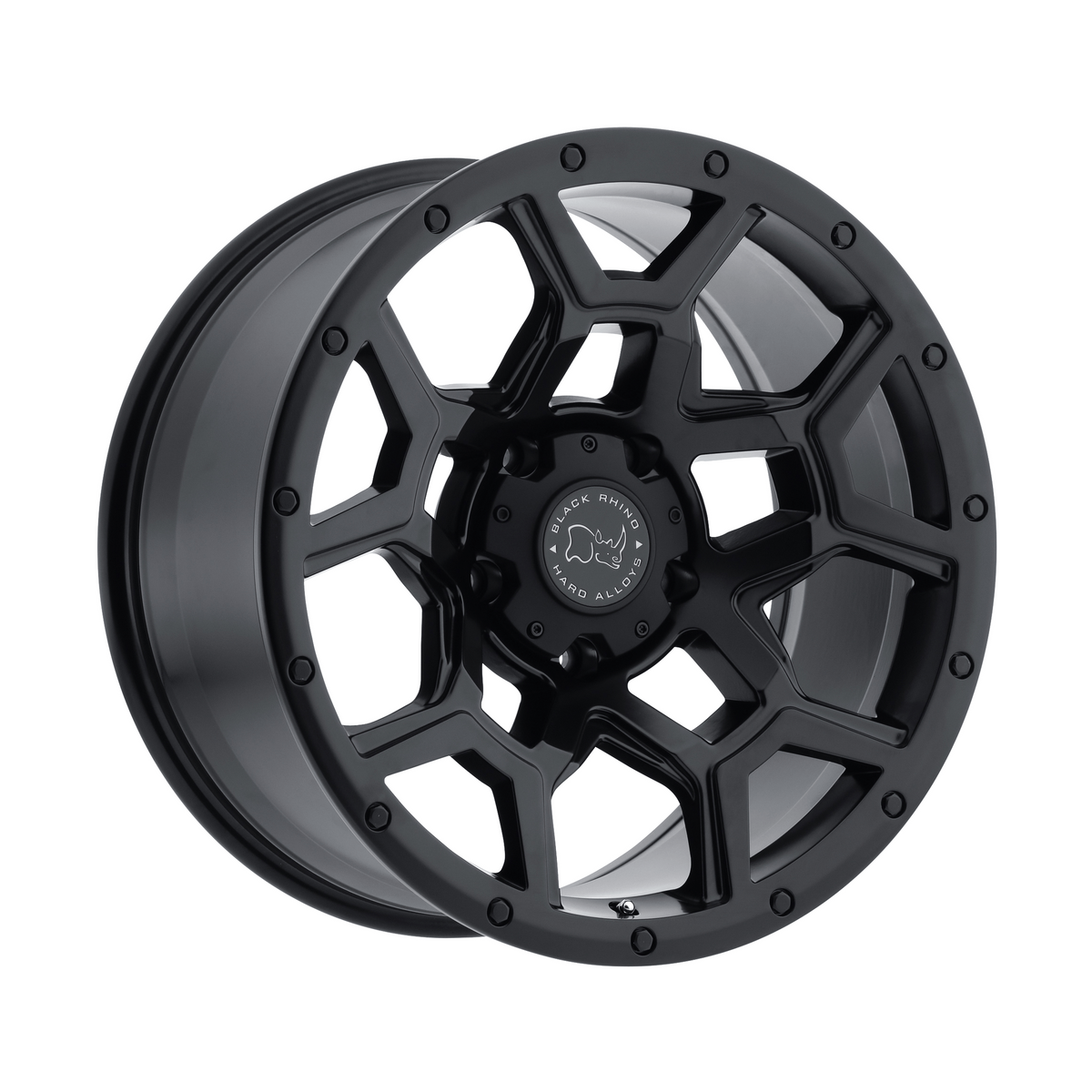 Black Rhino Hard Alloys OVERLAND 18x9.5 Matte Black 6x135 6mm