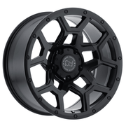 Black Rhino Hard Alloys OVERLAND 17x8 Matte Black 5x114.3 35mm