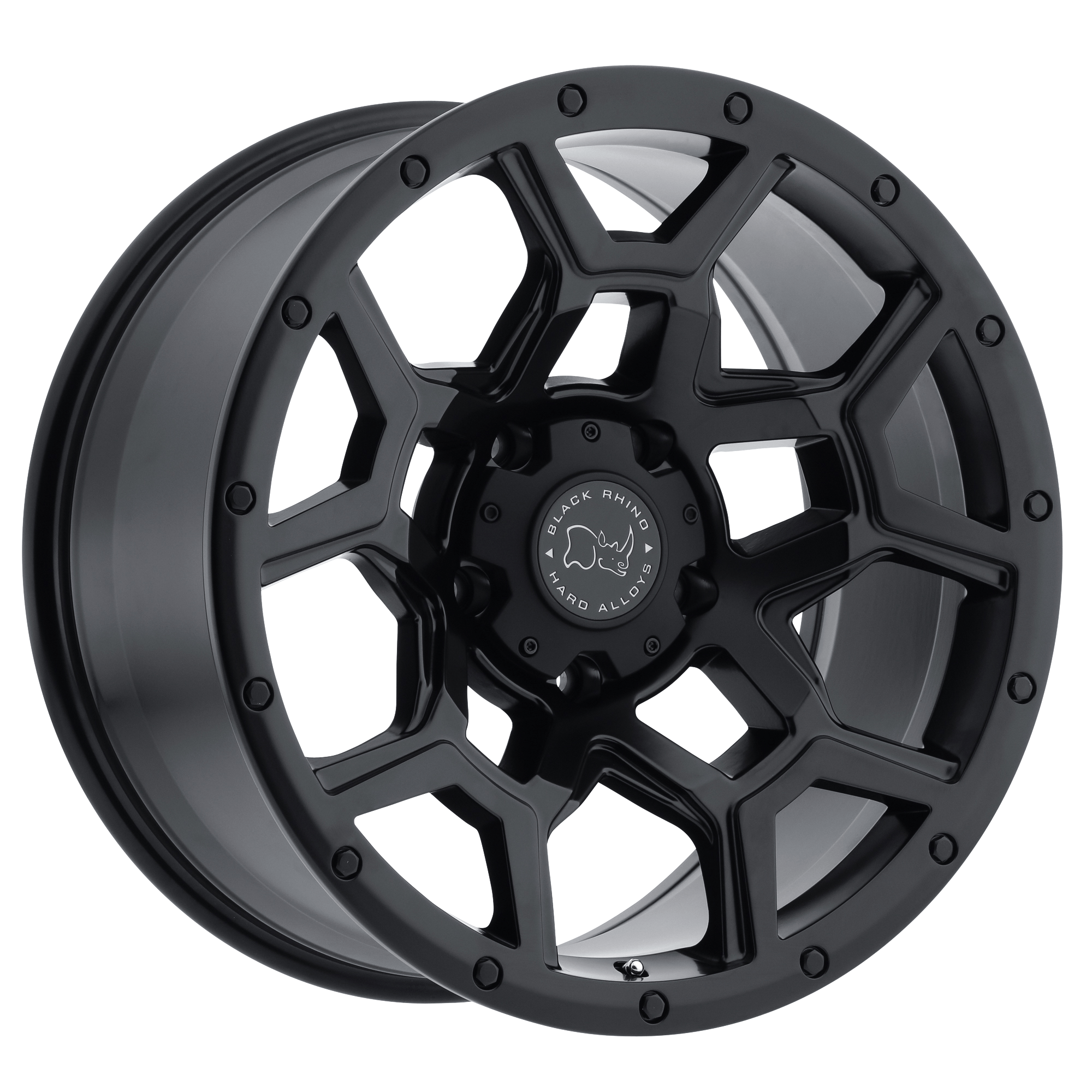 Black Rhino Hard Alloys OVERLAND 17x8 Matte Black 5x114.3 35mm