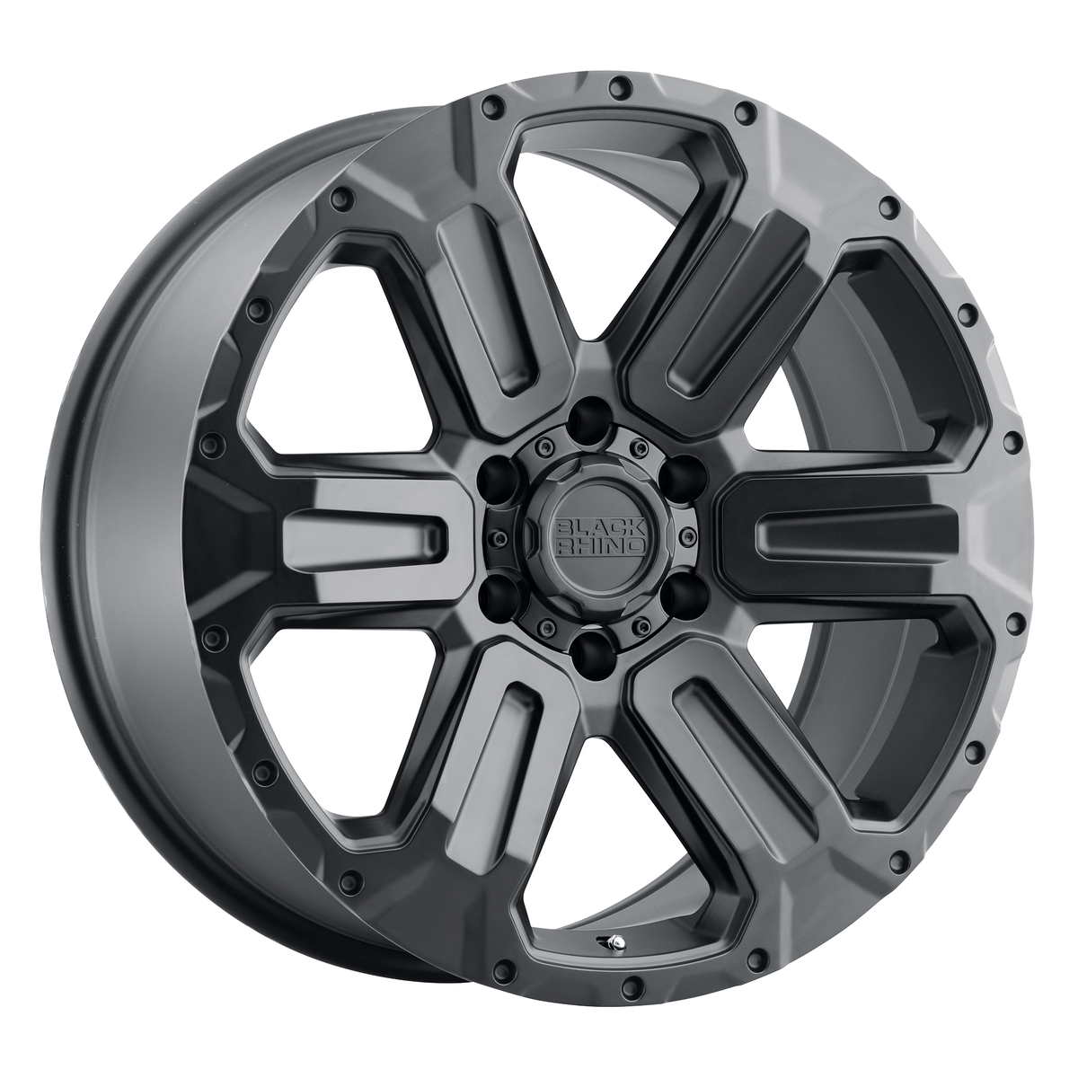 Black Rhino Hard Alloys WANAKA 17x8.5 Matte Black 5x114.3 35mm