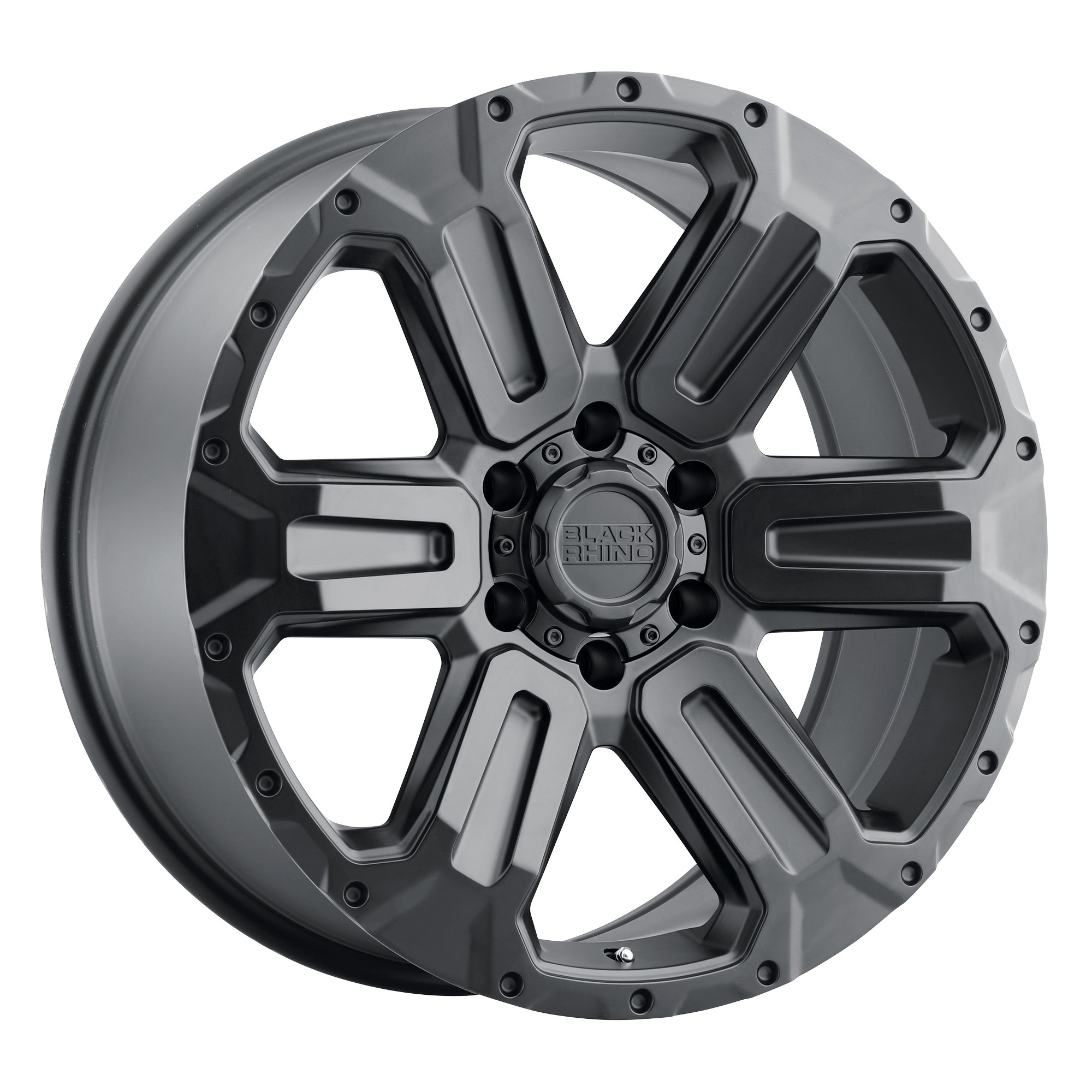Black Rhino Hard Alloys WANAKA 17x8.5 Matte Black 5x114.3 35mm