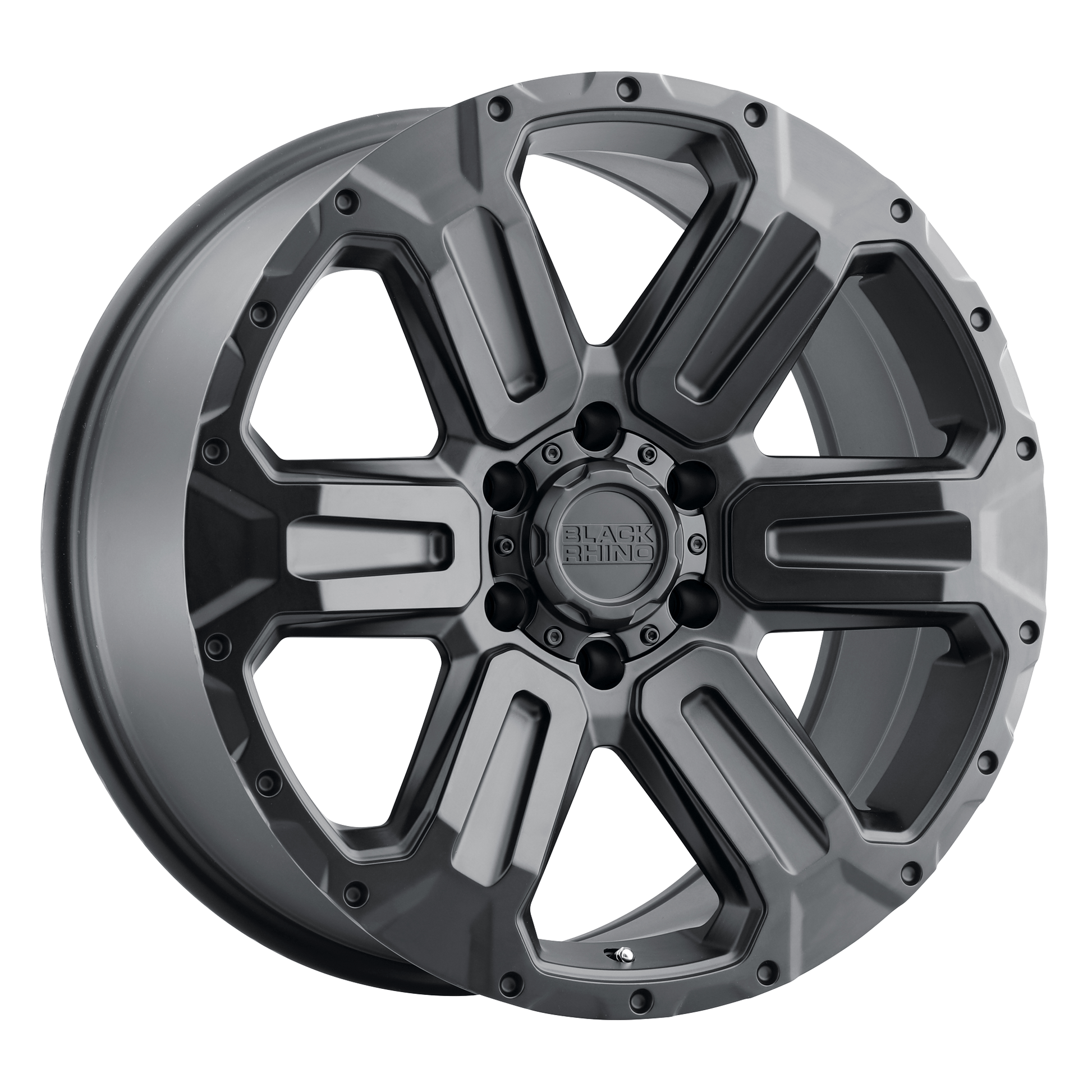 Black Rhino Hard Alloys WANAKA 18x9 Matte Black 6x135 12mm
