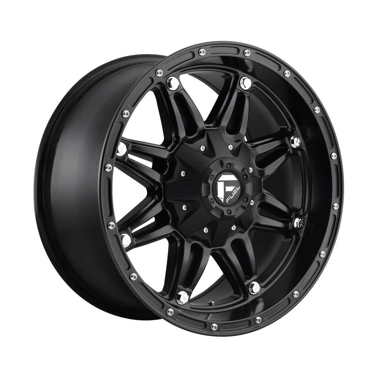 Fuel 1PC D531 HOSTAGE 17x8.5 Matte Black 5x114.3 38mm