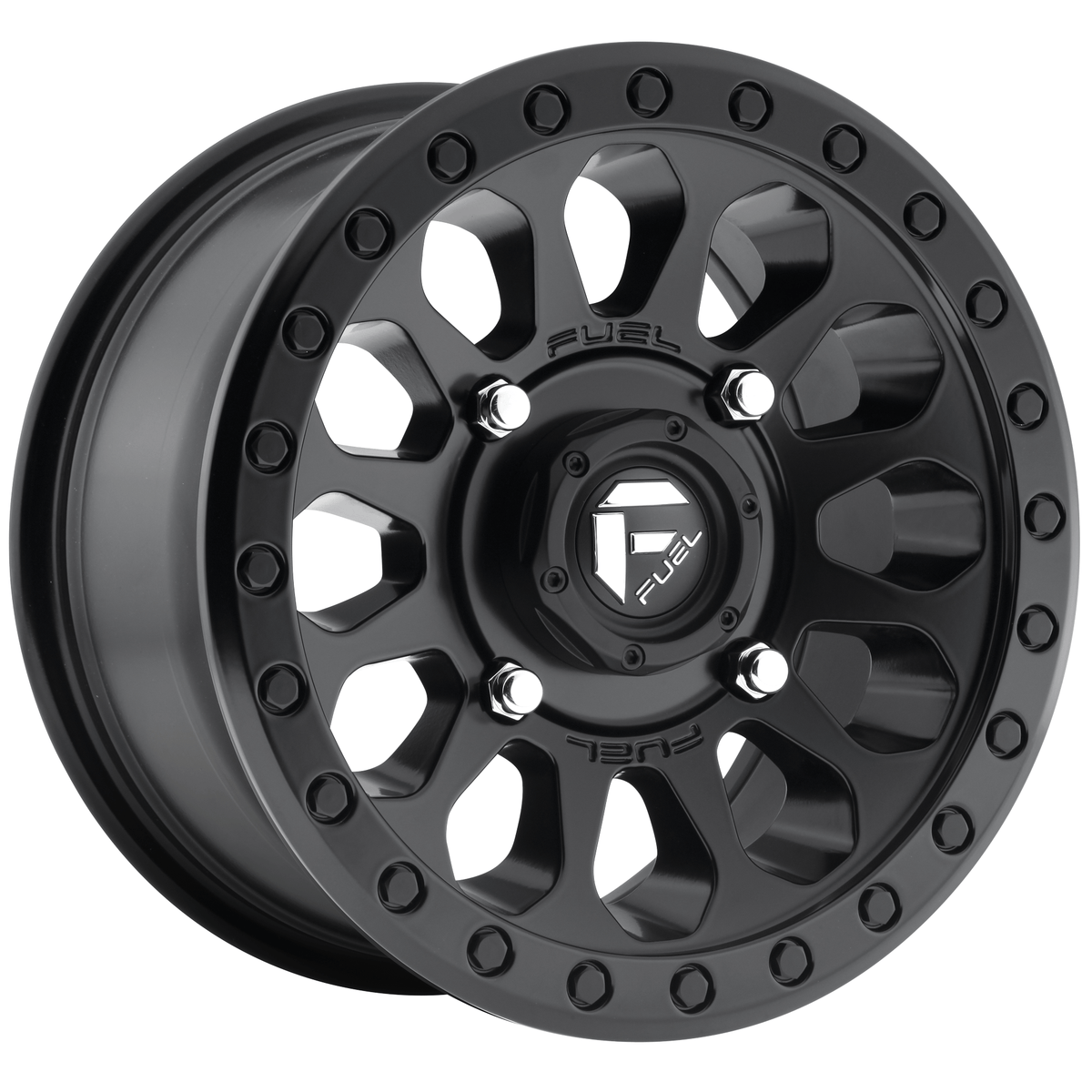 Fuel 1PC D579 VECTOR 18x9 Matte Black 6x135 20mm
