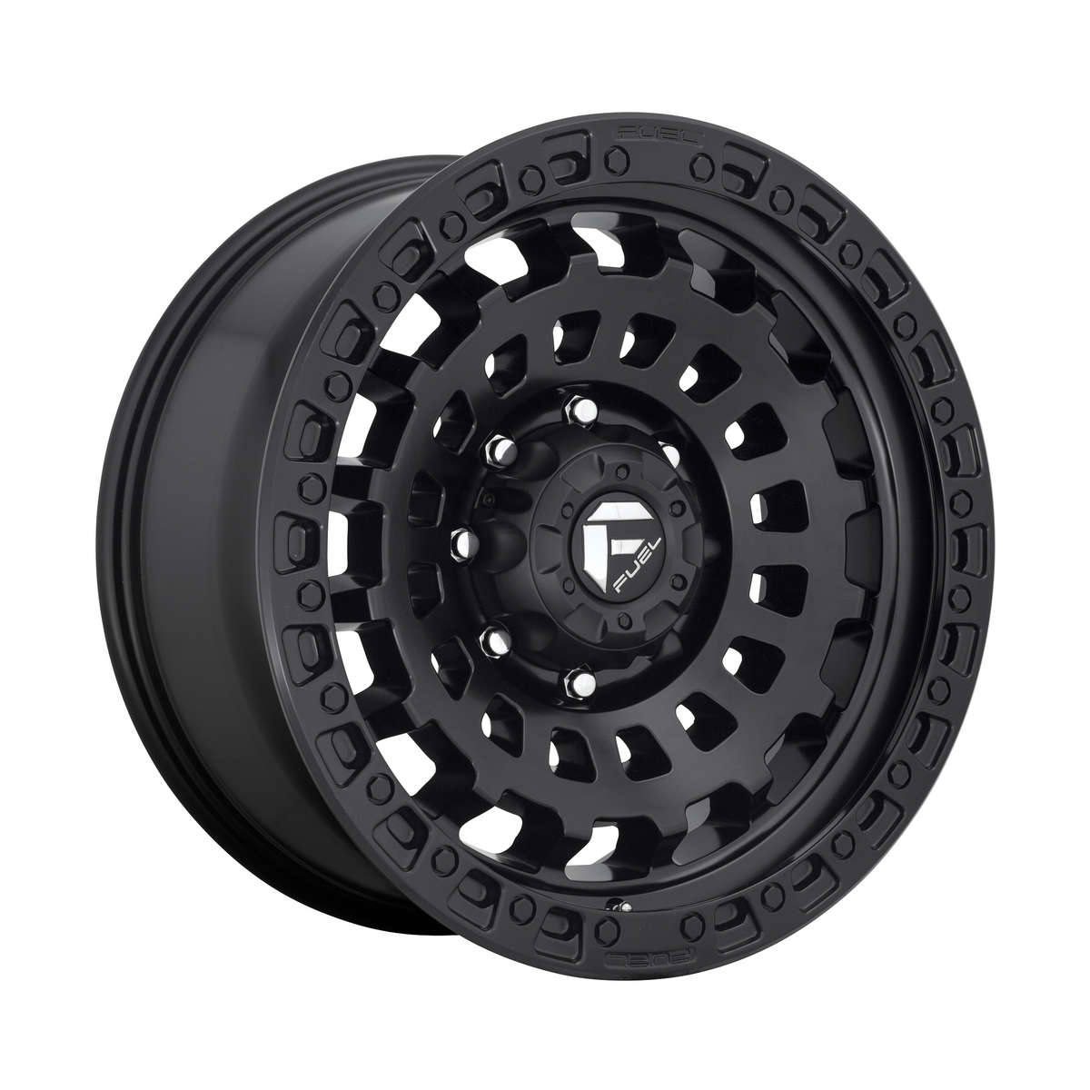 Fuel 1PC D633 ZEPHYR 17x9 Matte Black 6x135 1mm