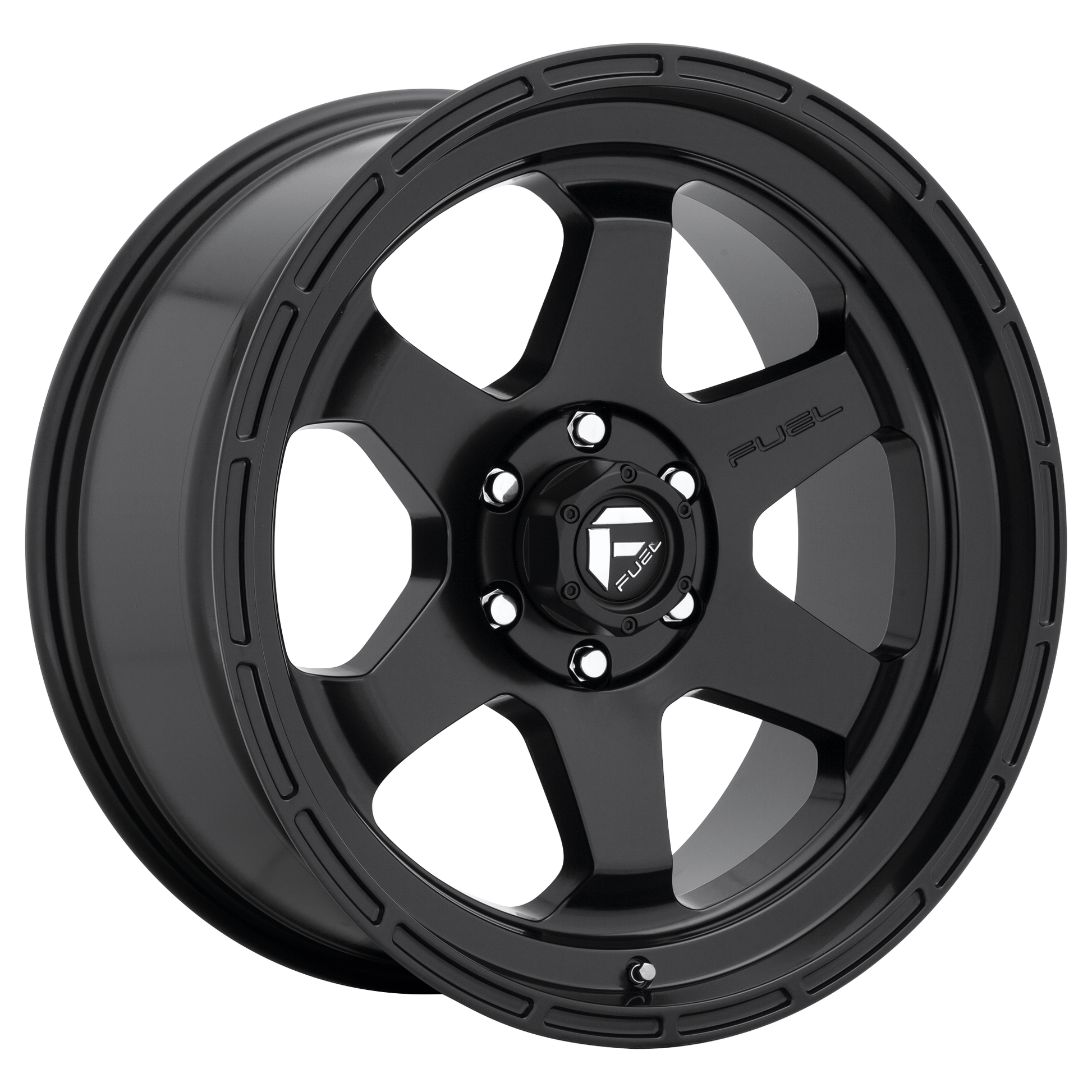 Fuel 1PC D664 SHOK 17x9 Matte Black 6x135 1mm