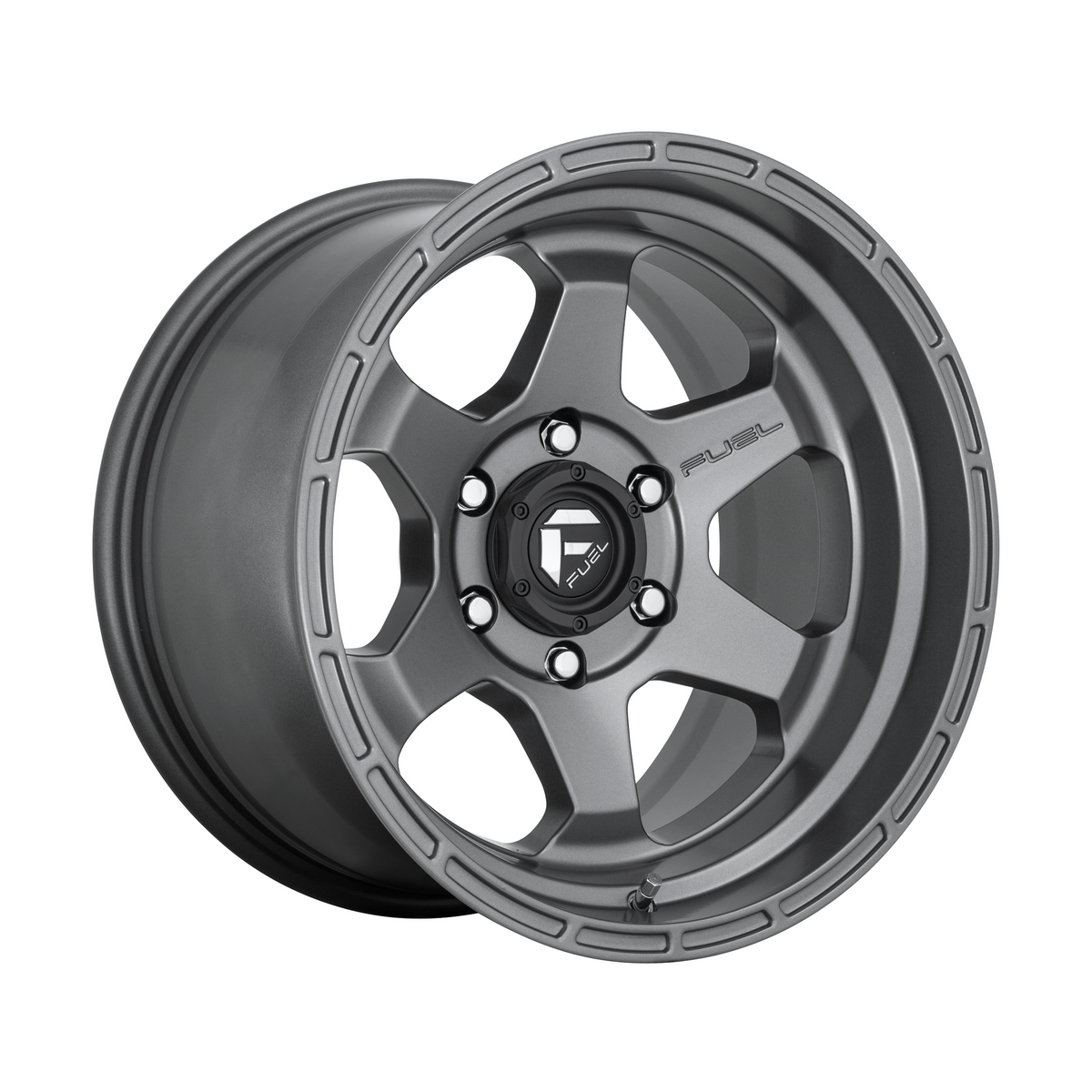 Fuel 1PC D665 SHOK 18x9 Matte Anthracite 6x135 20mm