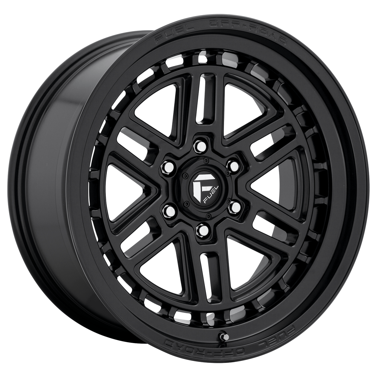 Fuel 1PC D667 NITRO 17x9 Matte Black 6x135 1mm