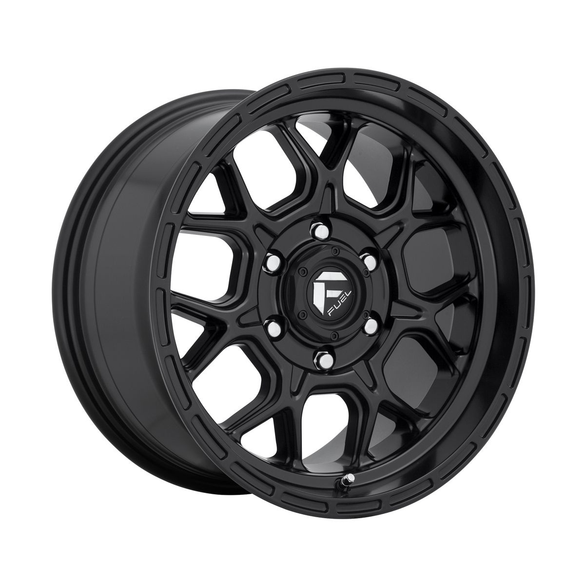 Fuel 1PC D670 TECH 18x9 Matte Black 6x135 -12mm