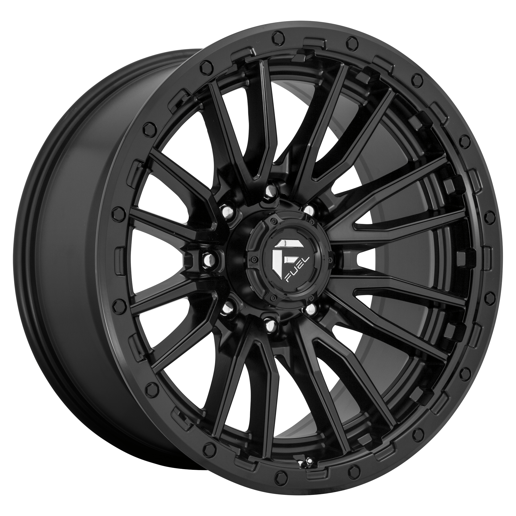 Fuel 1PC D679 REBEL 18x9 Matte Black 6x135 -12mm