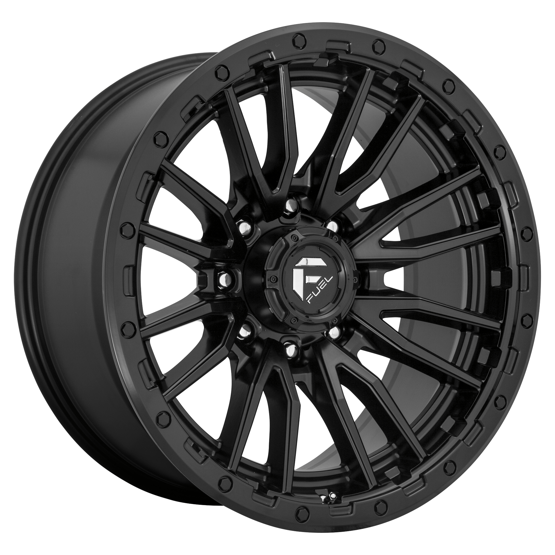Fuel 1PC D679 REBEL 18x9 Matte Black 6x135 1mm