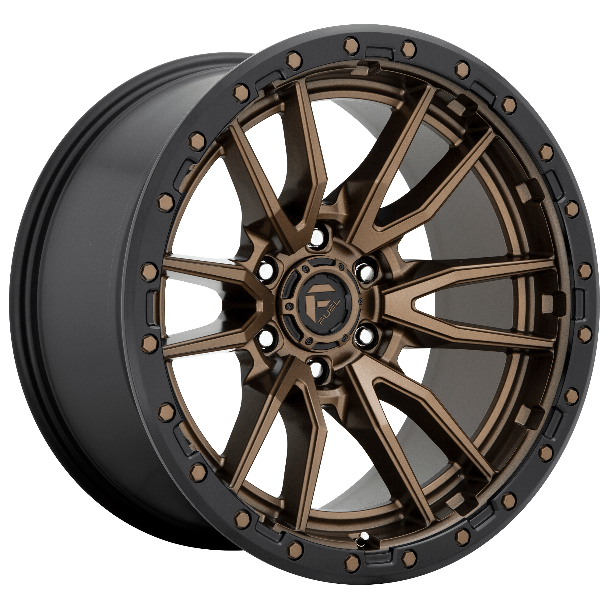 Fuel 1PC D681 REBEL 18x9 Matte Bronze Black Bead Ring 6x135 1mm