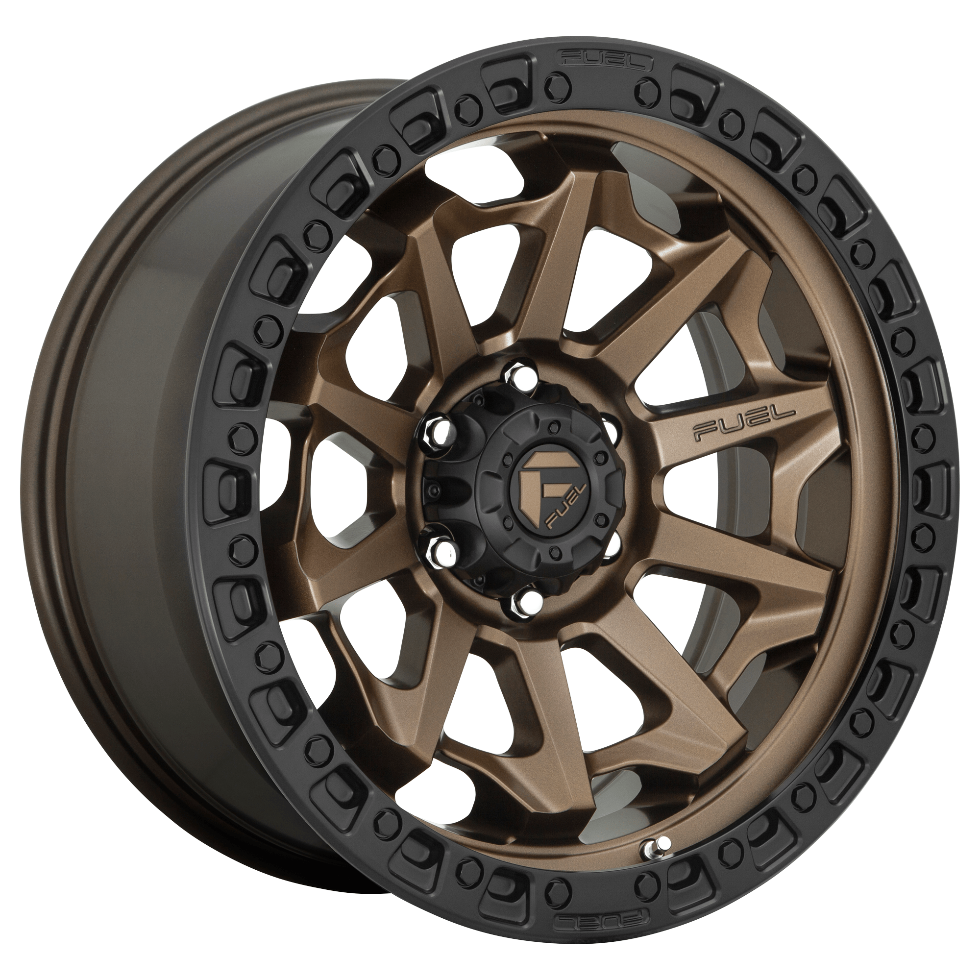 Fuel 1PC D696 COVERT 17x9 Matte Bronze Black Bead Ring 6x135 -12mm