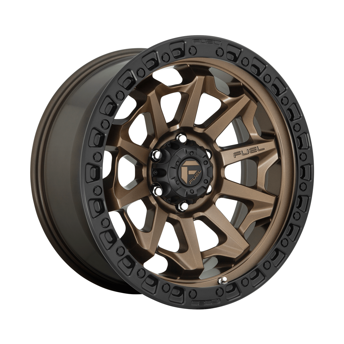 Fuel 1PC D696 COVERT 17x9 Matte Bronze Black Bead Ring 6x135 -12mm