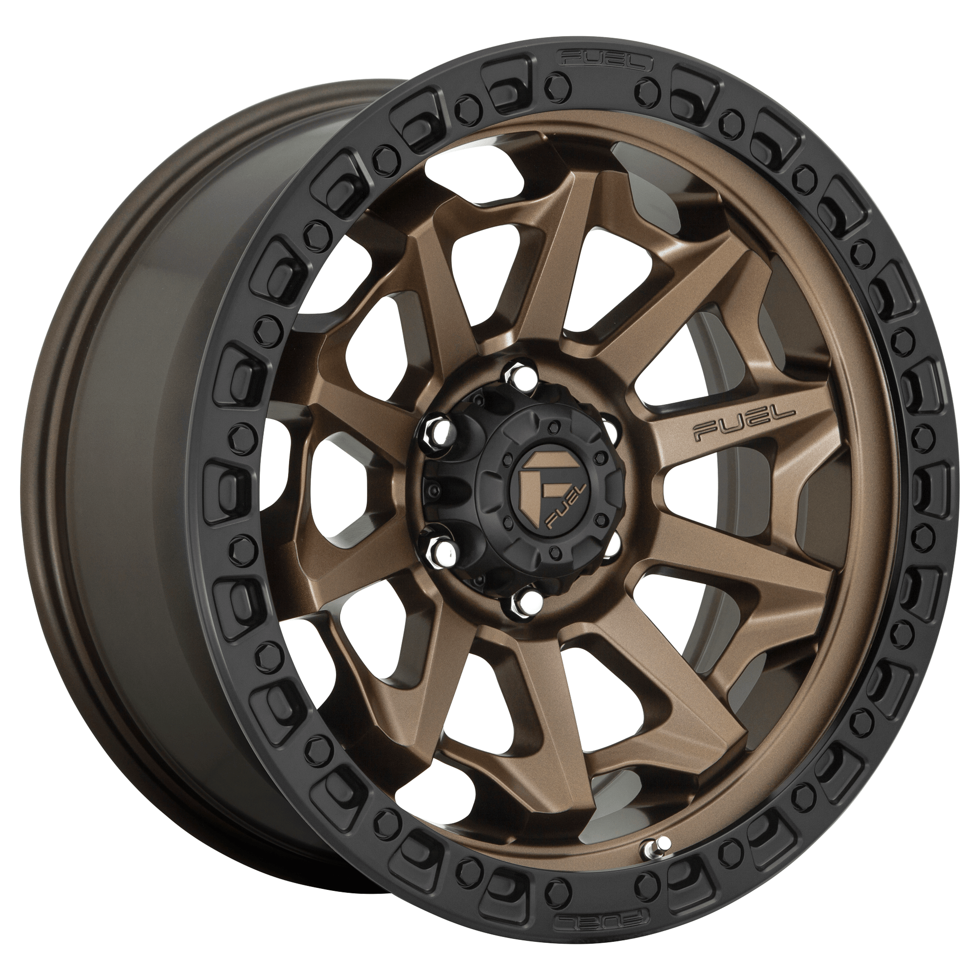 Fuel 1PC D696 COVERT 18x9 Matte Bronze Black Bead Ring 6x135 -12mm