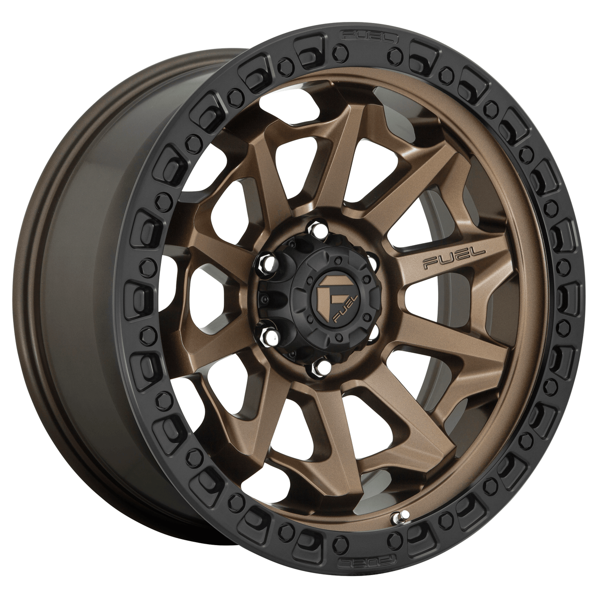 Fuel 1PC D696 COVERT 17x9 Matte Bronze Black Bead Ring 6x135 1mm