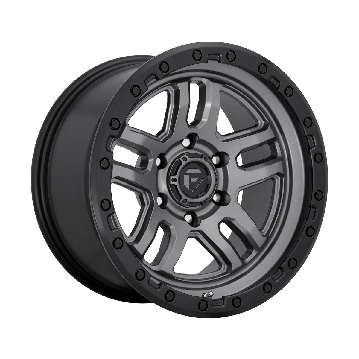 Fuel 1PC D701 AMMO 18x9 Matte Gunmetal Black Bead Ring 6x135 20mm
