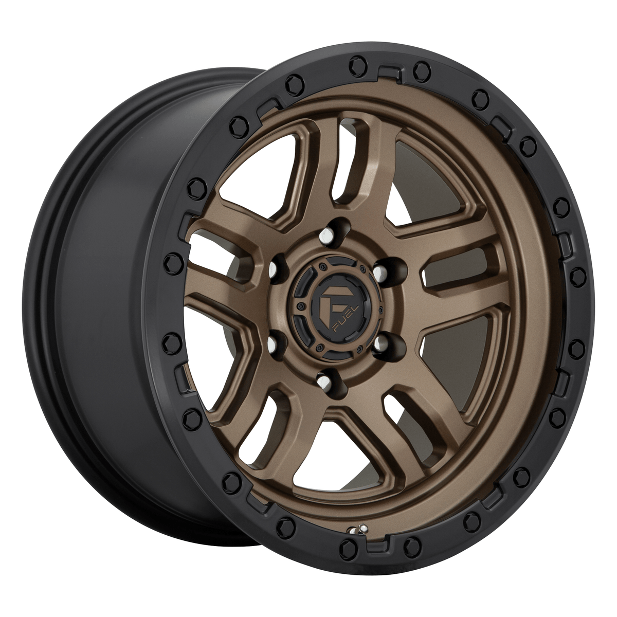 Fuel 1PC D702 AMMO 18x9 Matte Bronze Black Bead Ring 6x135 1mm