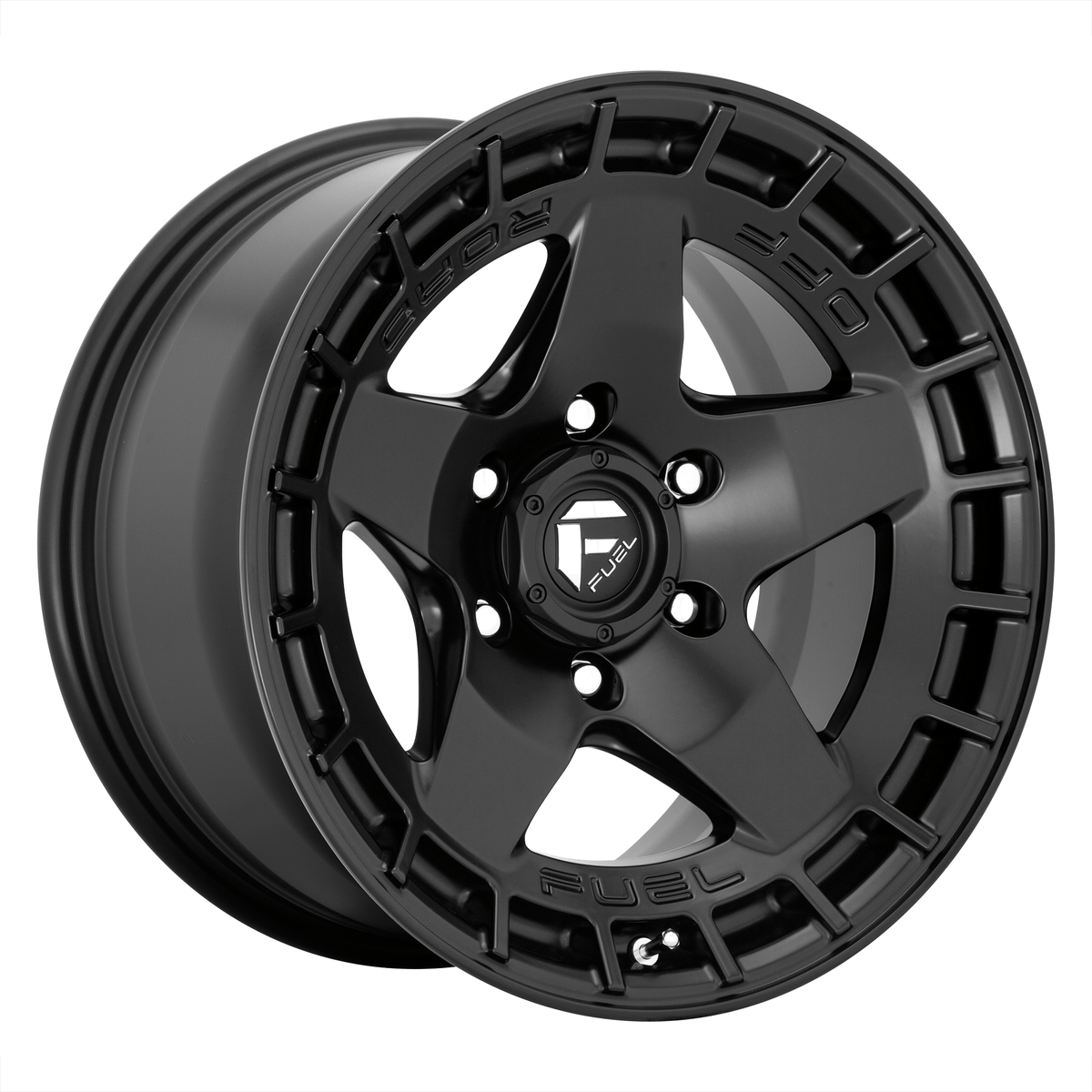 Fuel 1PC D733 WARP 17x9 Satin Black 6x135 1mm