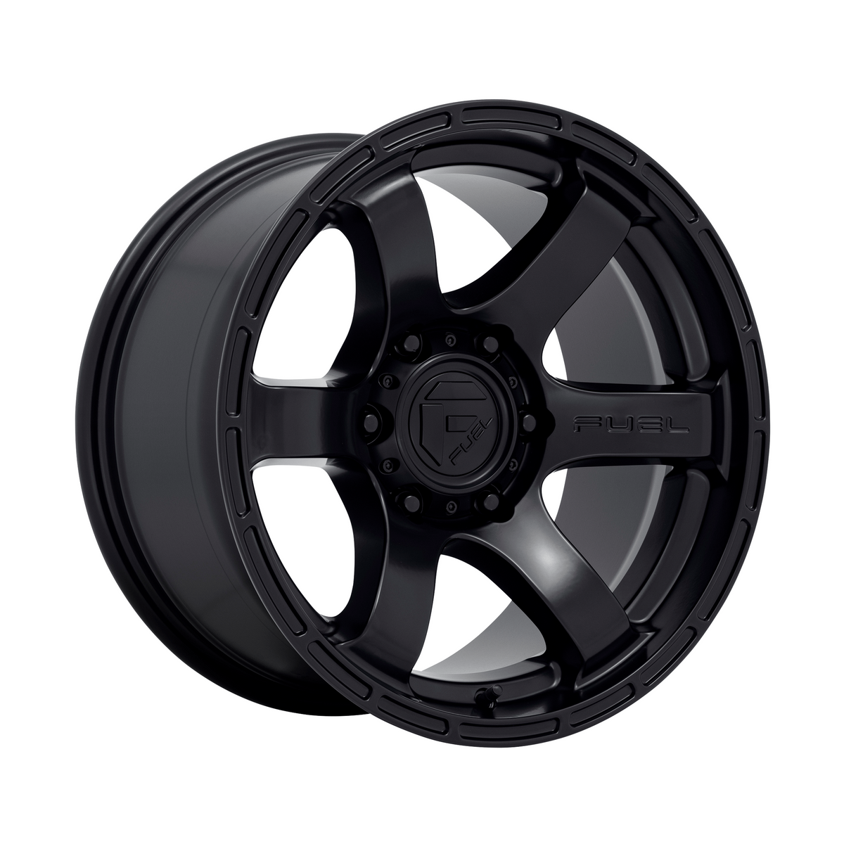 Fuel 1PC D766 RUSH 18x9 Satin Black 6x135 20mm