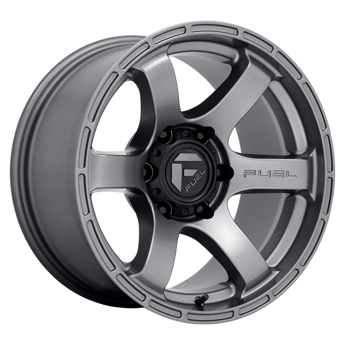 Fuel 1PC D767 RUSH 18x9 Matte Gunmetal 6x135 1mm