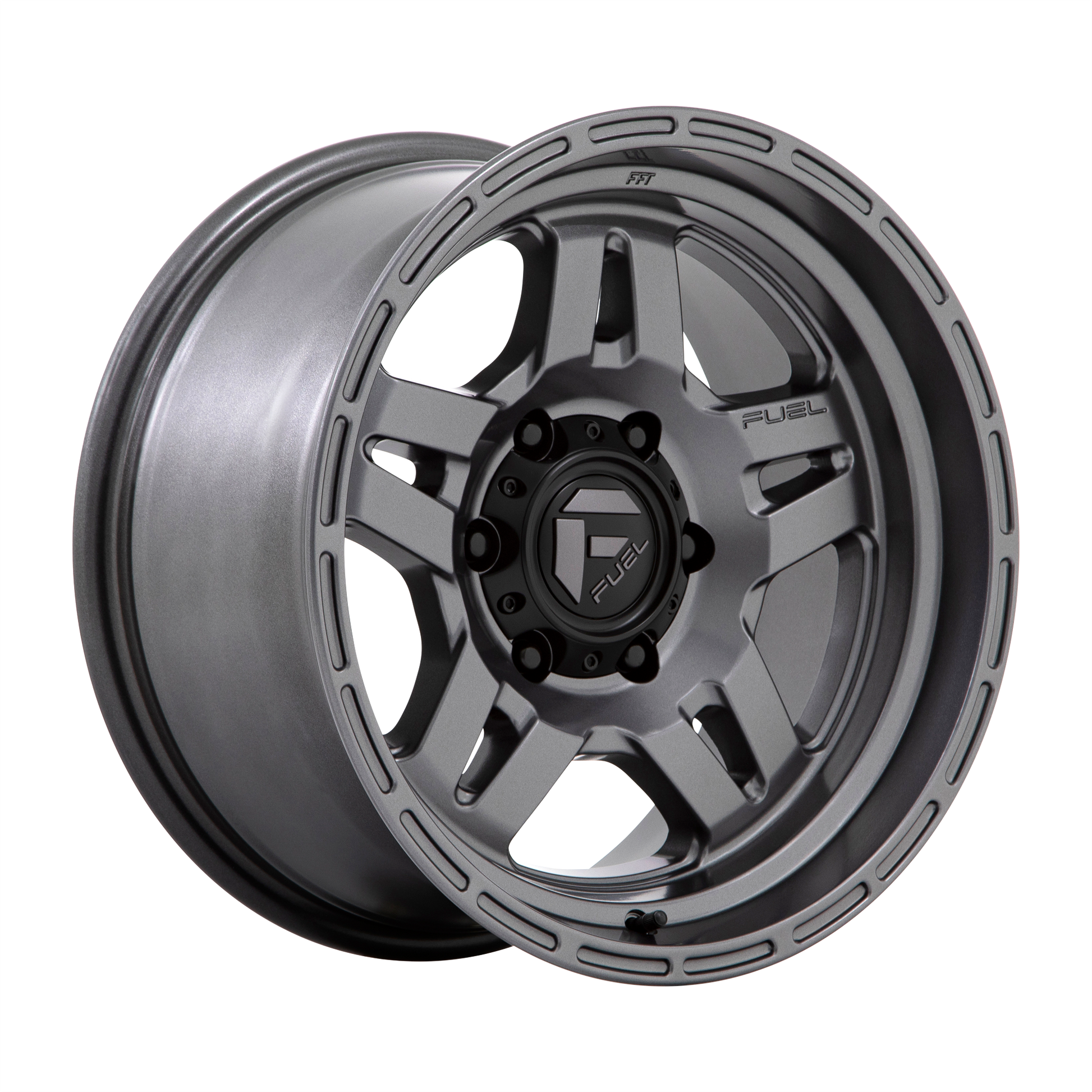 Fuel 1PC D801 OXIDE 18x9 Matte Gunmetal 6x135 1mm