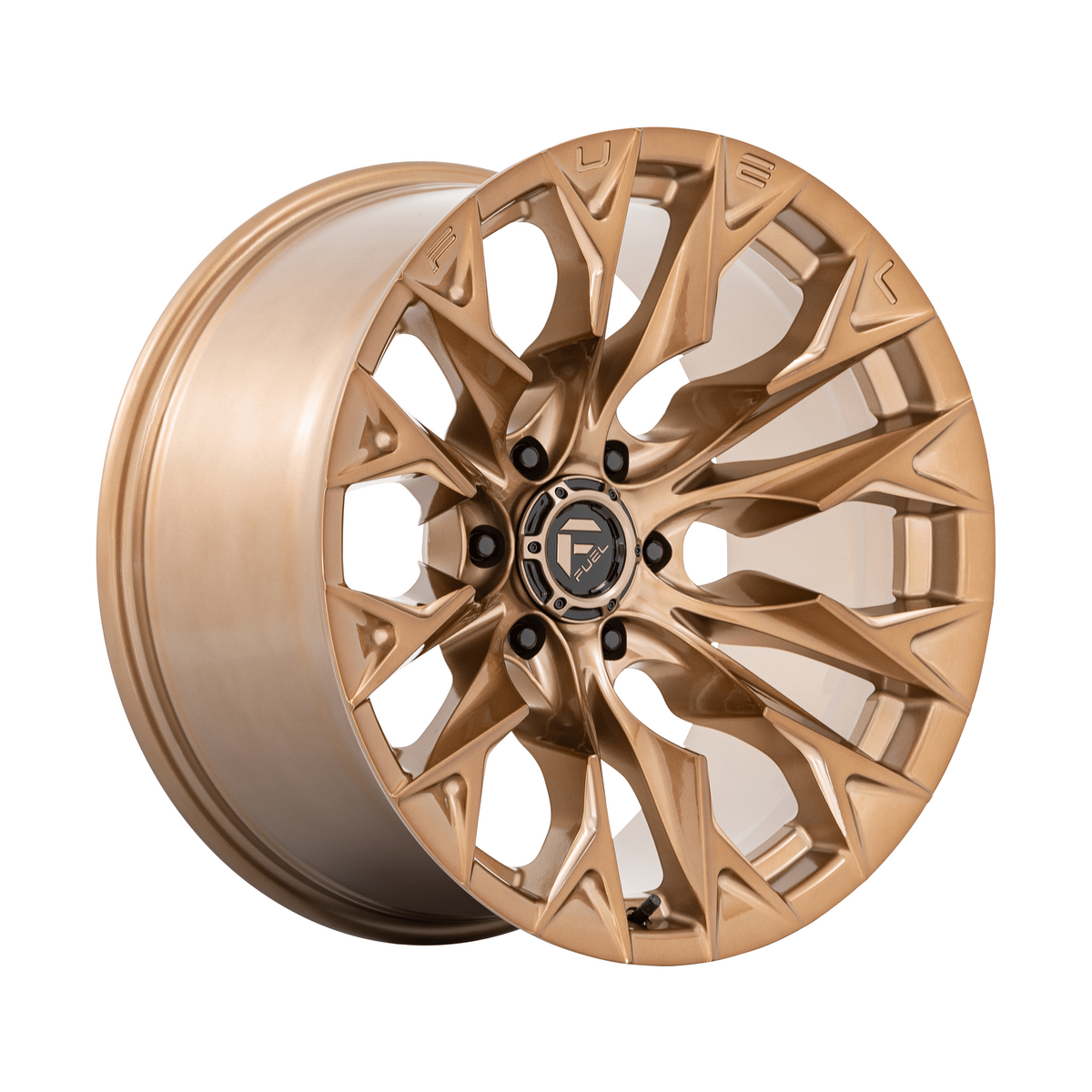 Fuel 1PC D805 FLAME 20x9 Platinum Bronze 6x135 20mm