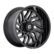 Fuel 1PC D807 HURRICANE 20x9 Gloss Black Milled 6x135 20mm