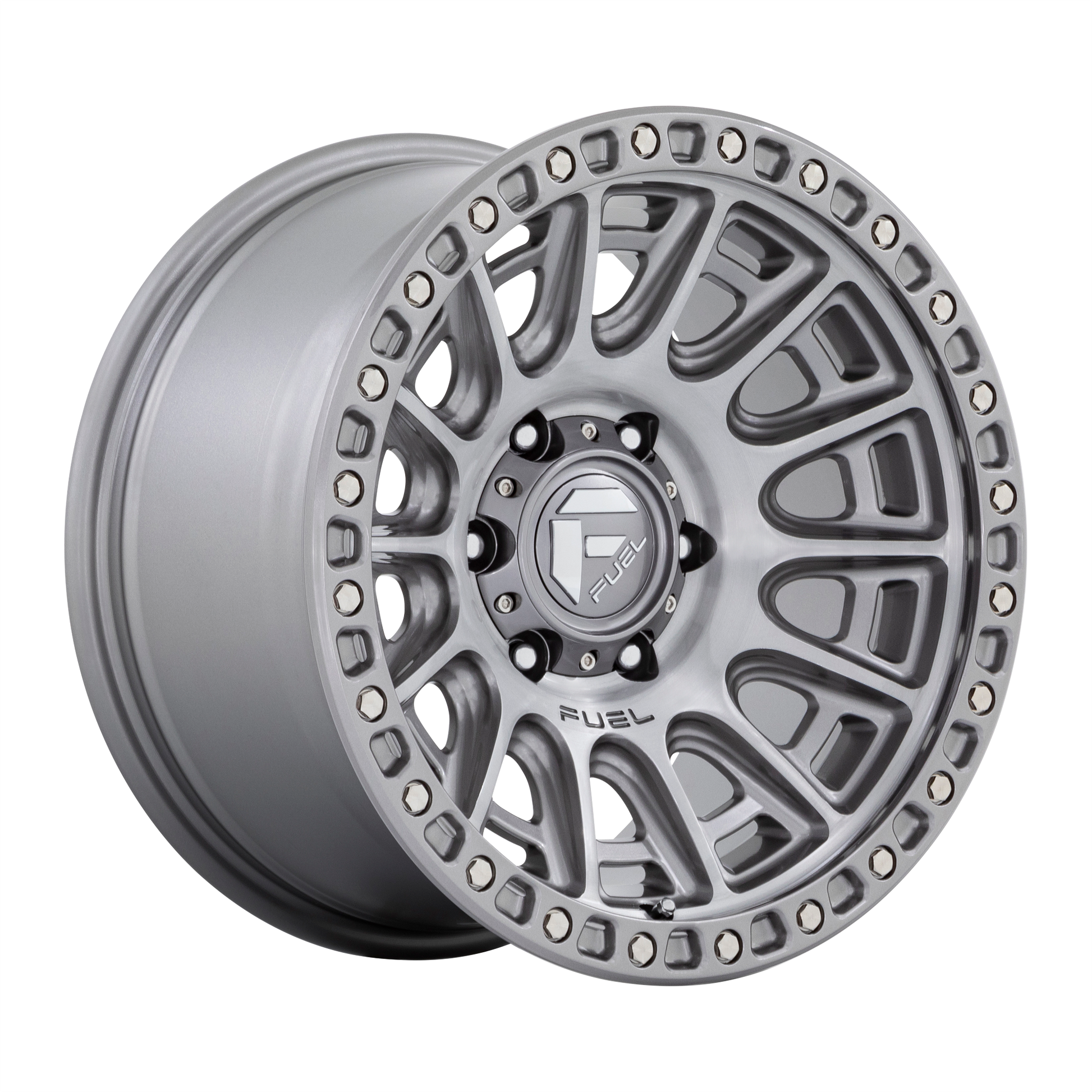 Fuel 1PC D833 CYCLE 17x8.5 Platinum 6x135 25mm