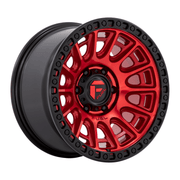 Fuel 1PC D834 CYCLE 17x8.5 Candy Red W/ Black Ring 6x135 25mm