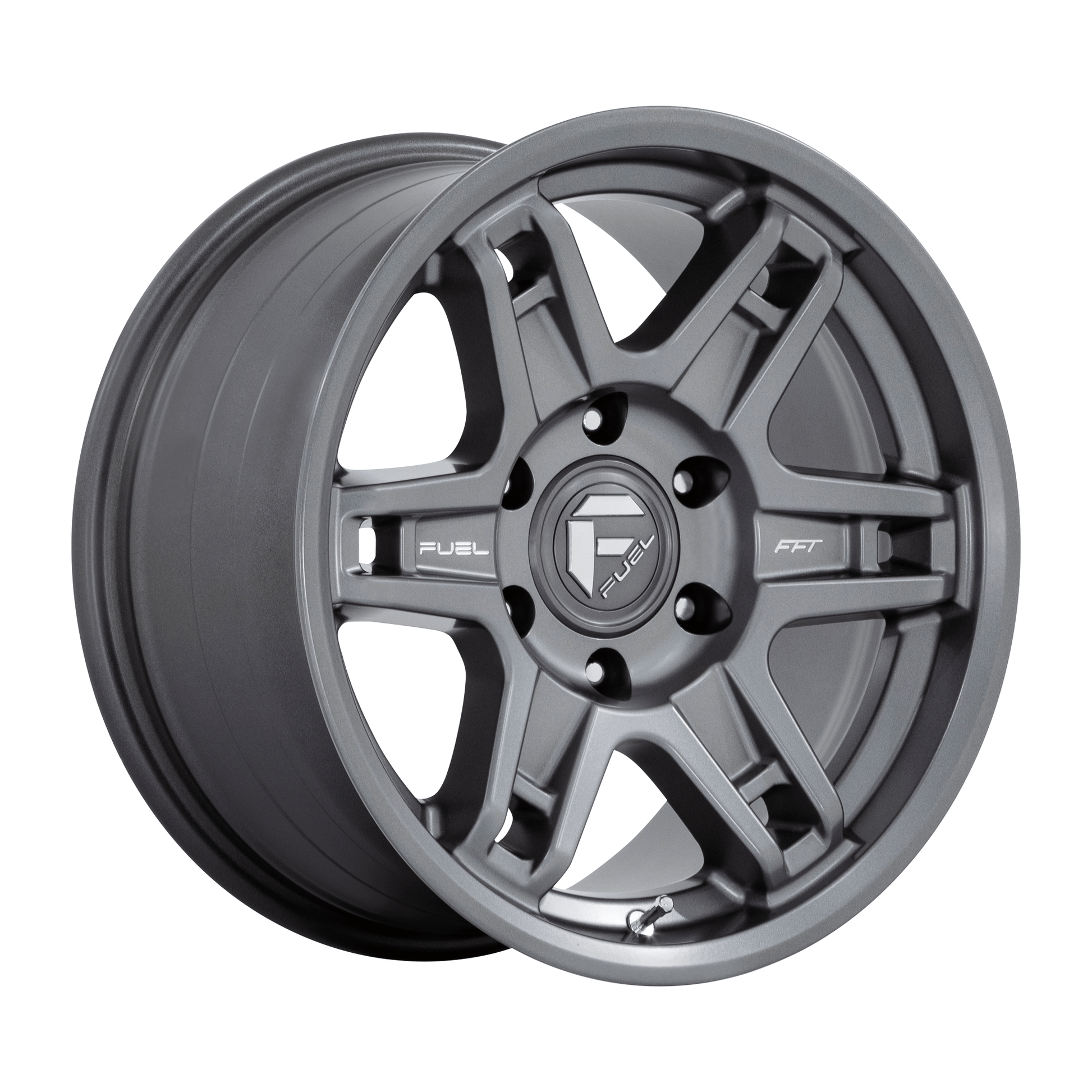 Fuel 1PC D838 SLAYER 17x8.5 Matte Gunmetal 6x135 1mm