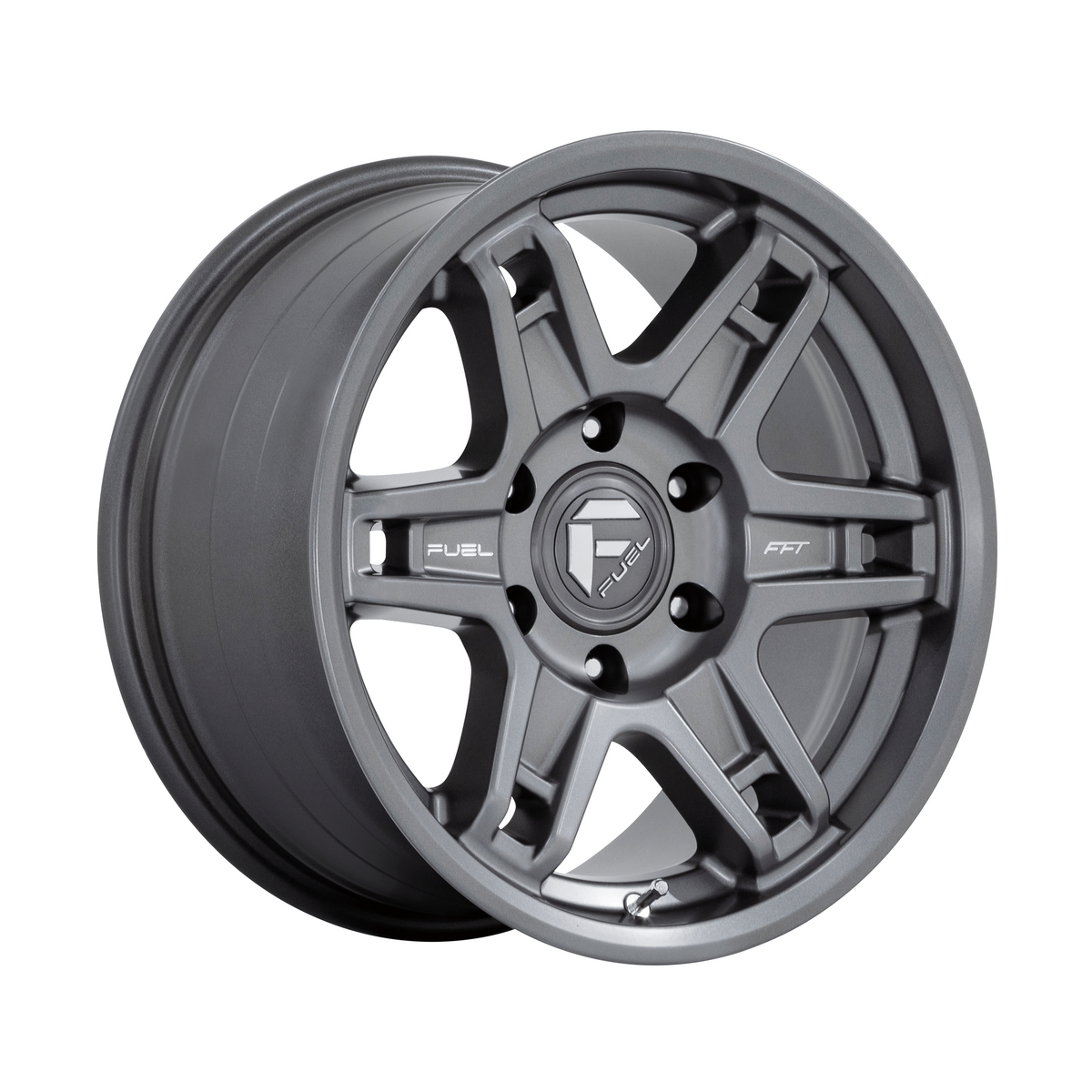 Fuel 1PC D838 SLAYER 17x8.5 Matte Gunmetal 6x135 1mm