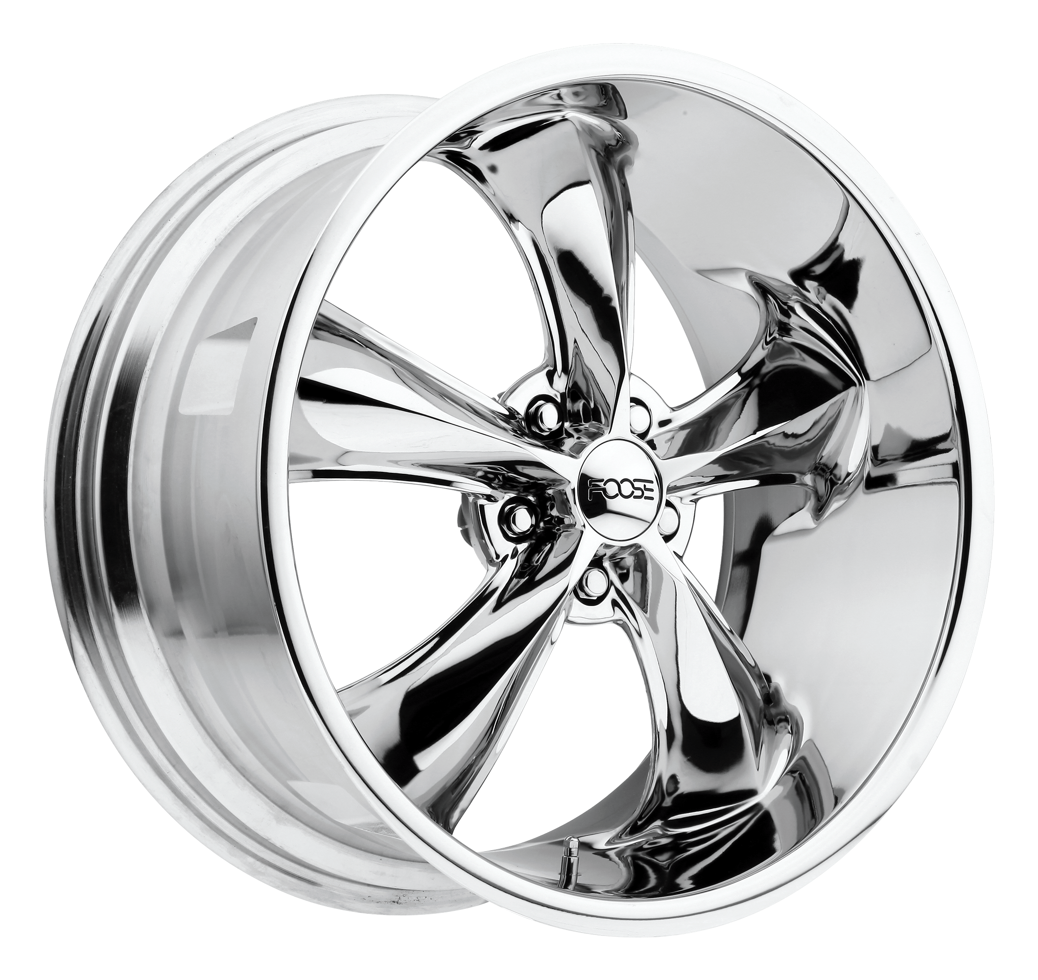 Foose 1PC F105 LEGEND 18x8.5 Chrome Plated 5x114.3 34mm