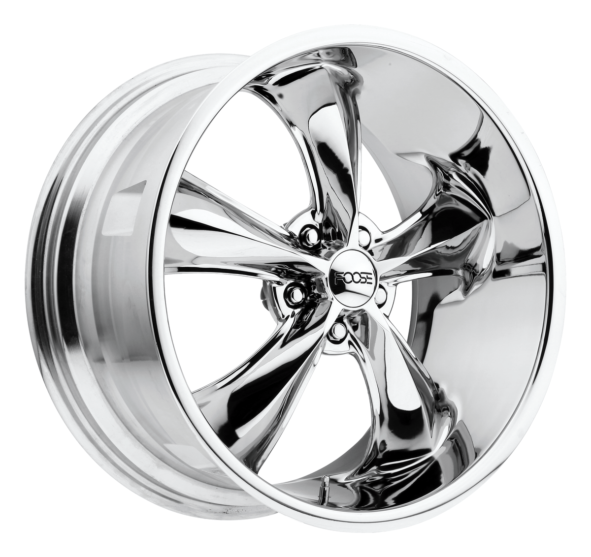 Foose 1PC F105 LEGEND 18x9.5 Chrome Plated 5x114.3 34mm