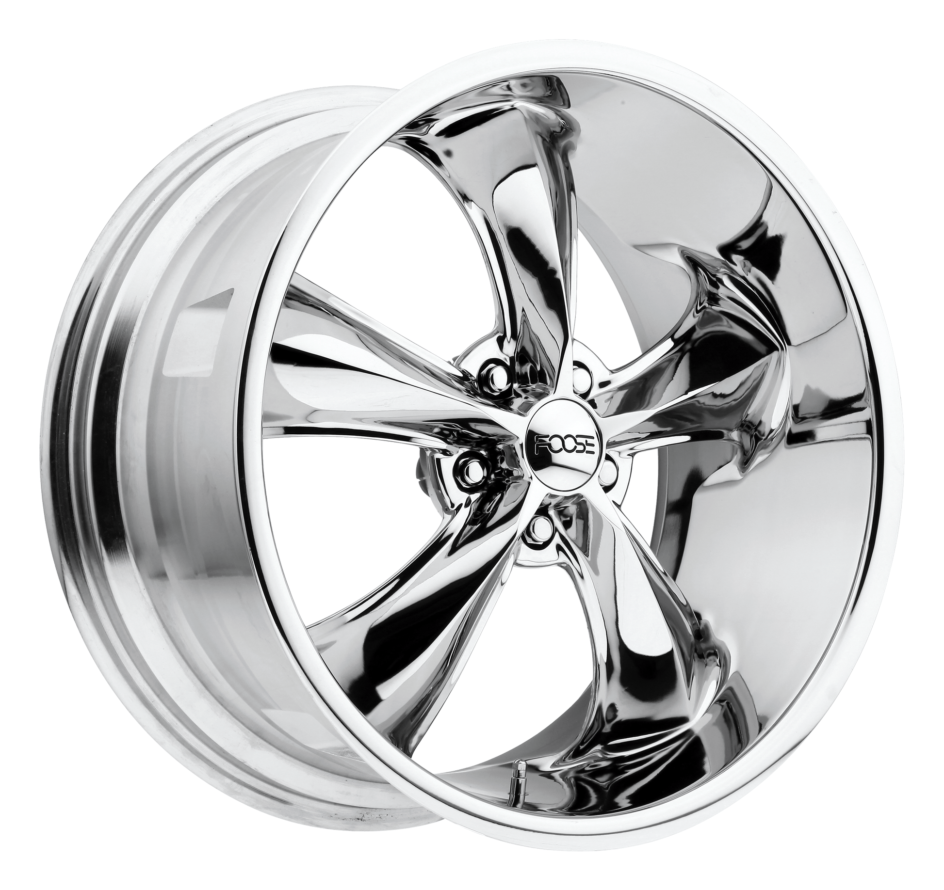 Foose 1PC F105 LEGEND 20x10 Chrome Plated 5x114.3 40mm
