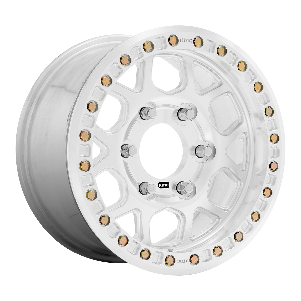 KMC KM444 MESA FORGED BEADLOCK 17x9 Raw Machined 6x135 0mm