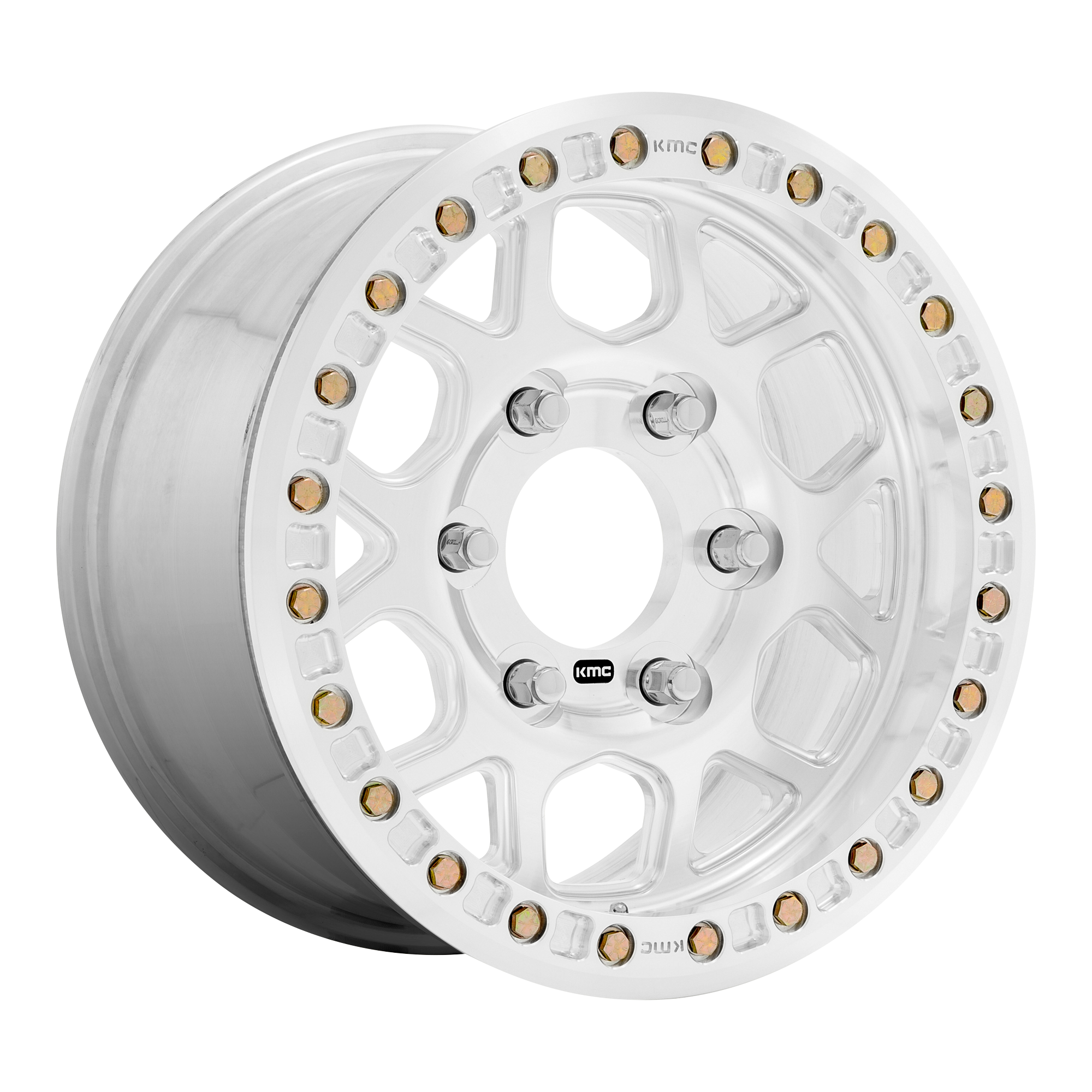 KMC KM444 MESA FORGED BEADLOCK 17x9 Raw Machined 6x135 0mm