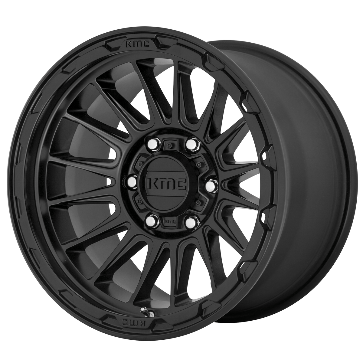 KMC KM542 IMPACT 18x9 Satin Black 6x135 18mm
